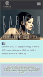 Mobile Screenshot of carmenvivanco.com